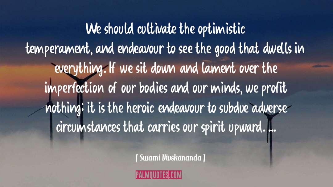 Optimism Q quotes by Swami Vivekananda