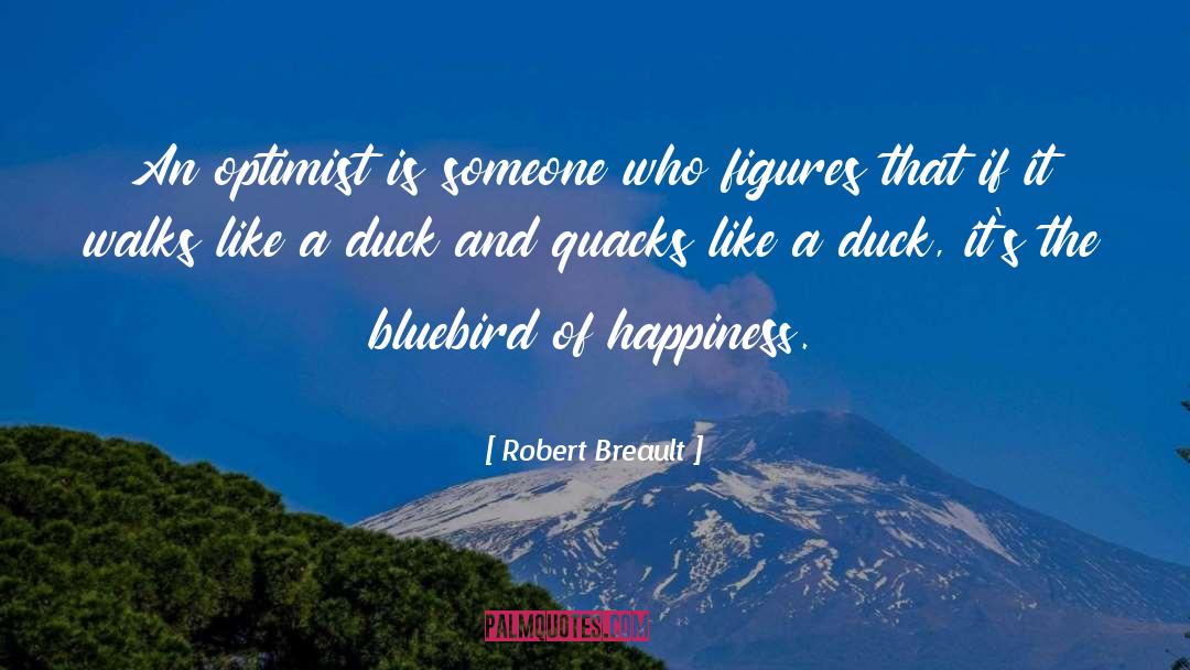 Optimist quotes by Robert Breault