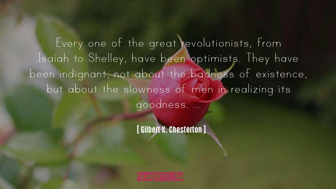 Optimists quotes by Gilbert K. Chesterton