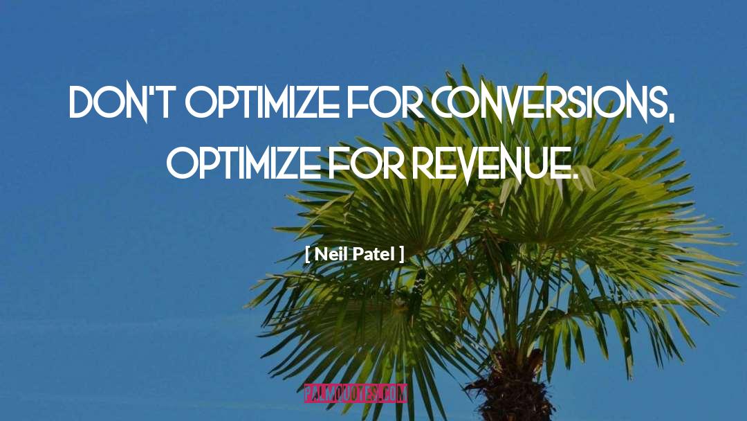 Optimize quotes by Neil Patel