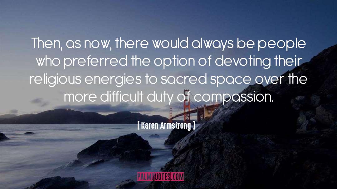 Option quotes by Karen Armstrong