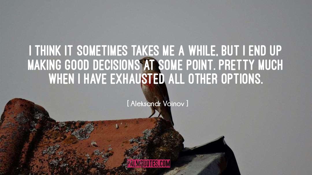 Options quotes by Aleksandr Voinov