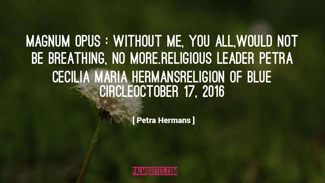 Opus Paramirum quotes by Petra Hermans