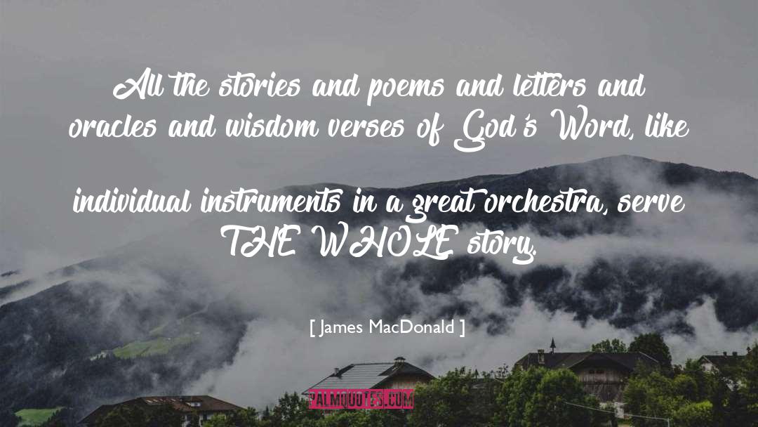 Oracles quotes by James MacDonald