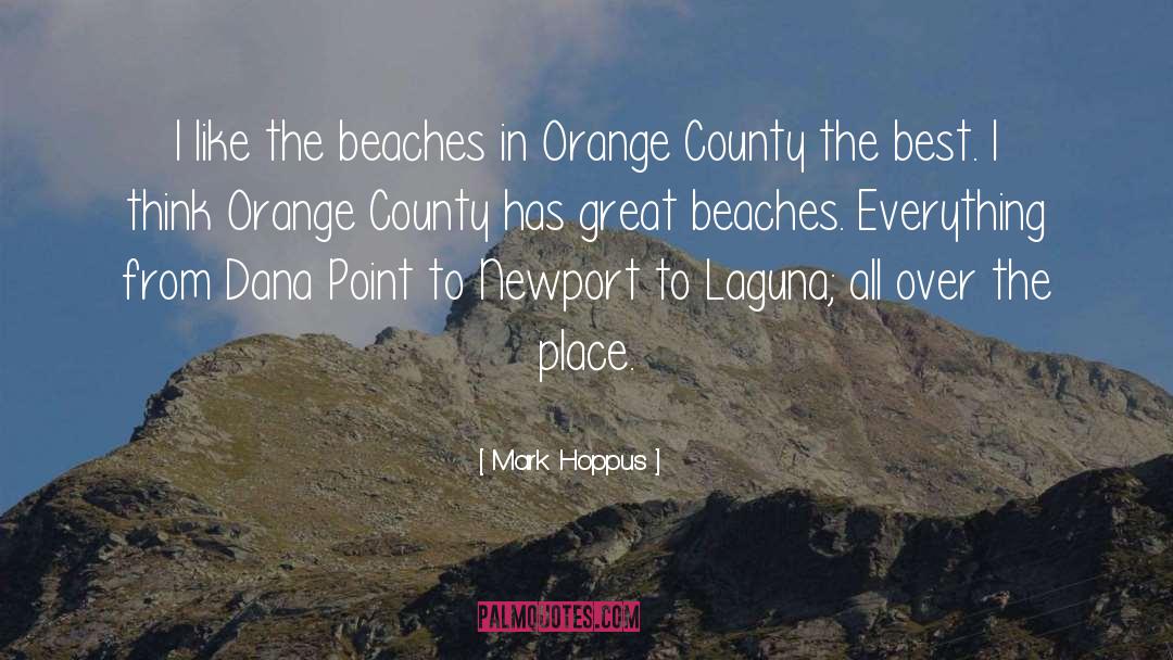 Orange County quotes by Mark Hoppus