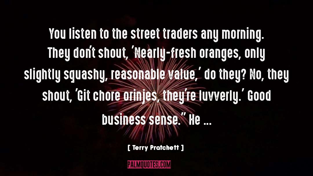 Oranges quotes by Terry Pratchett