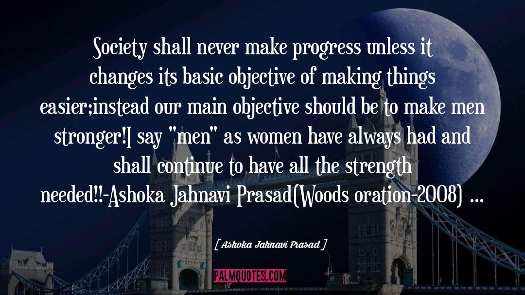 Oration quotes by Ashoka Jahnavi Prasad