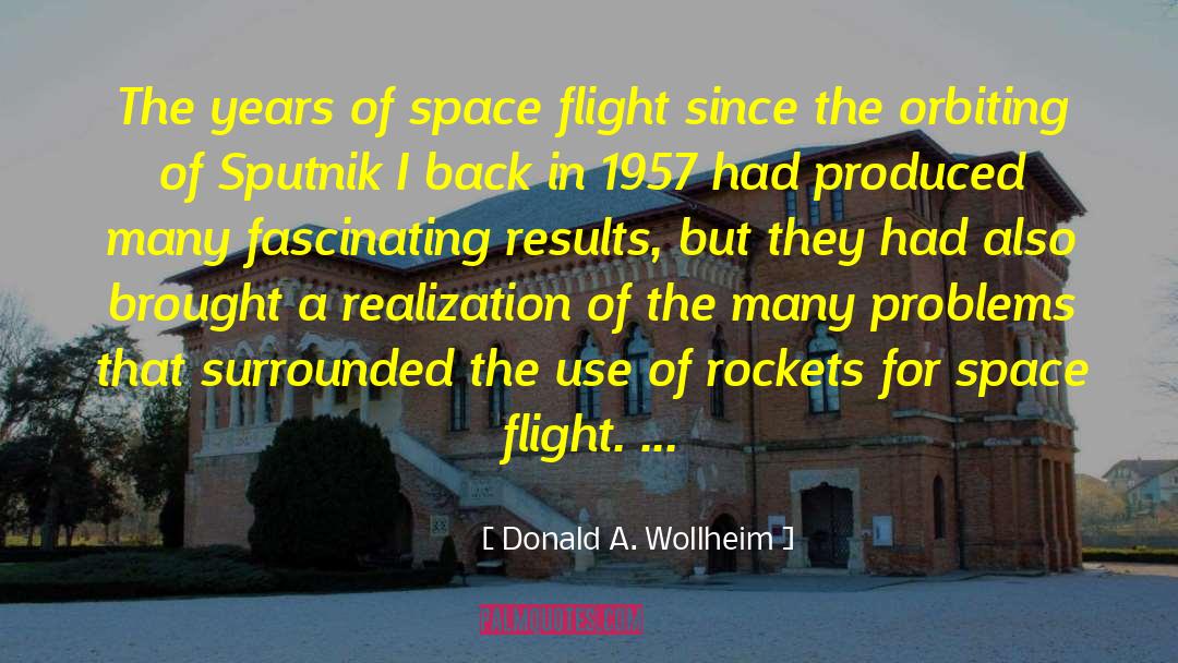 Orbiting quotes by Donald A. Wollheim
