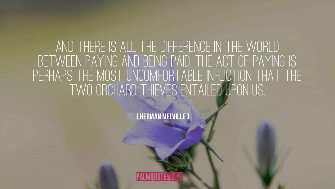 Orchard quotes by Herman Melville