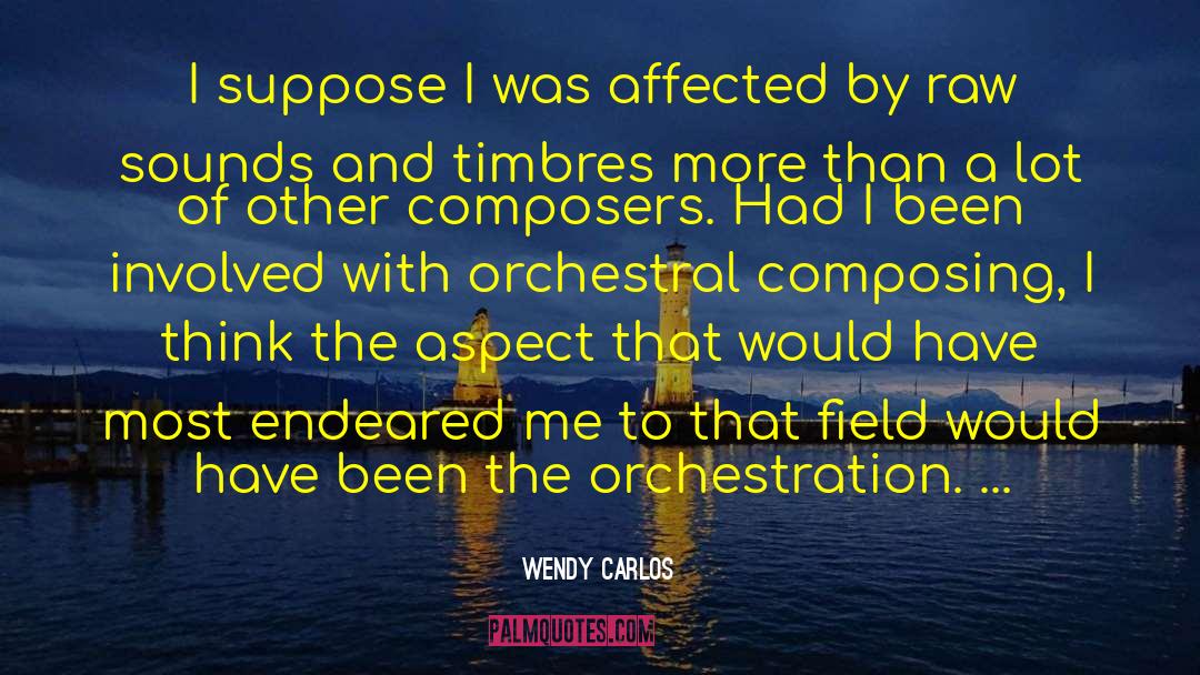 Orchestral quotes by Wendy Carlos