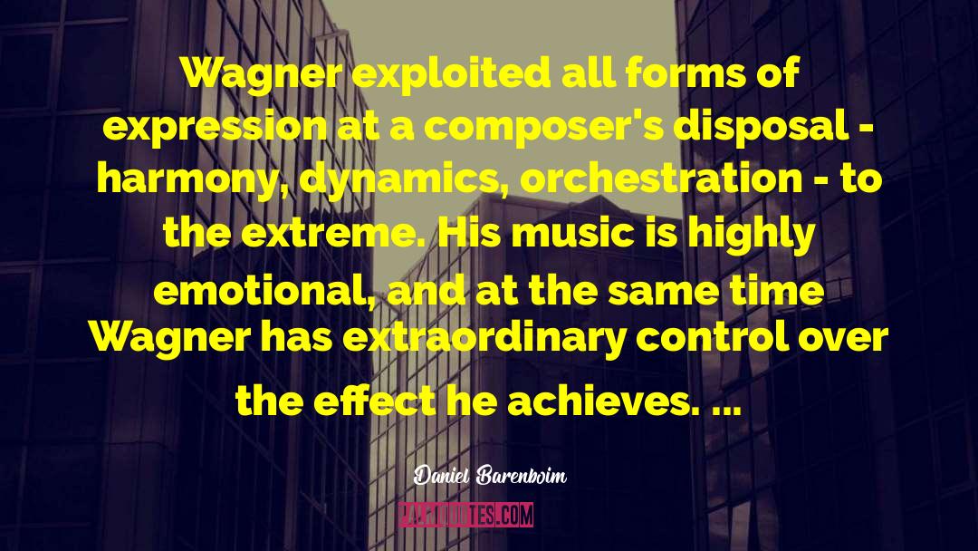 Orchestration quotes by Daniel Barenboim