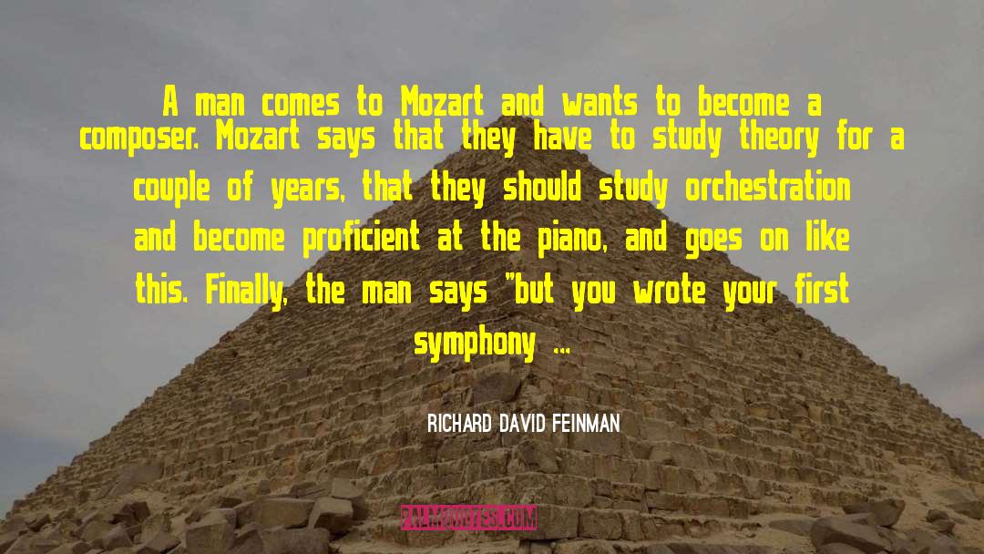 Orchestration quotes by Richard David Feinman