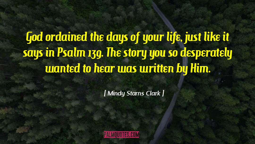 Ordained quotes by Mindy Starns Clark