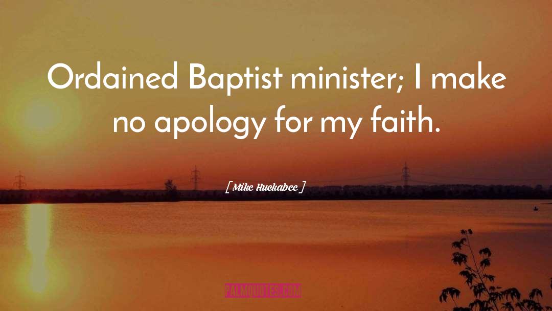 Ordained quotes by Mike Huckabee