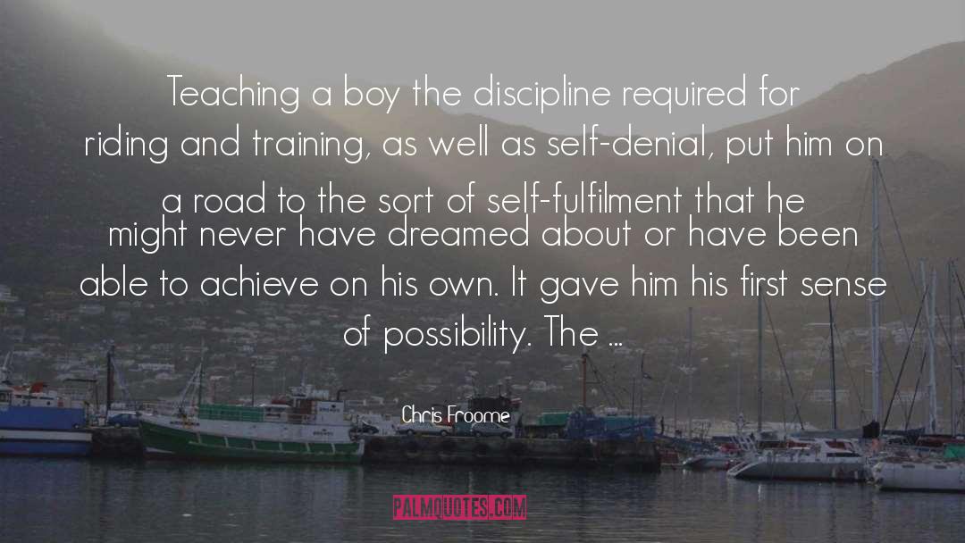 Order And Discipline quotes by Chris Froome