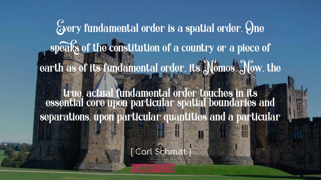 Order And Discipline quotes by Carl Schmitt