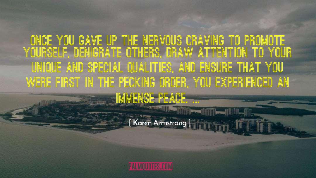 Order And Disorder quotes by Karen Armstrong