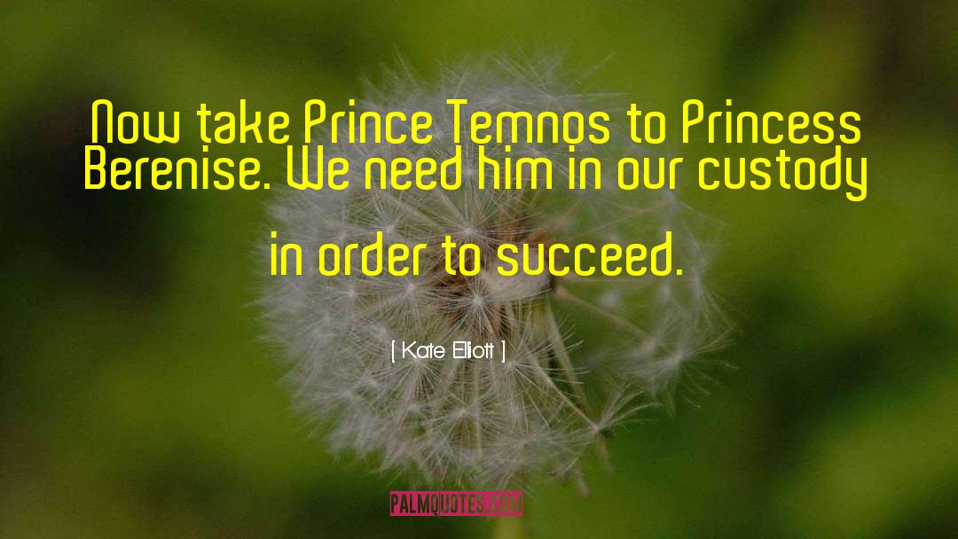 Order To Succeed quotes by Kate Elliott