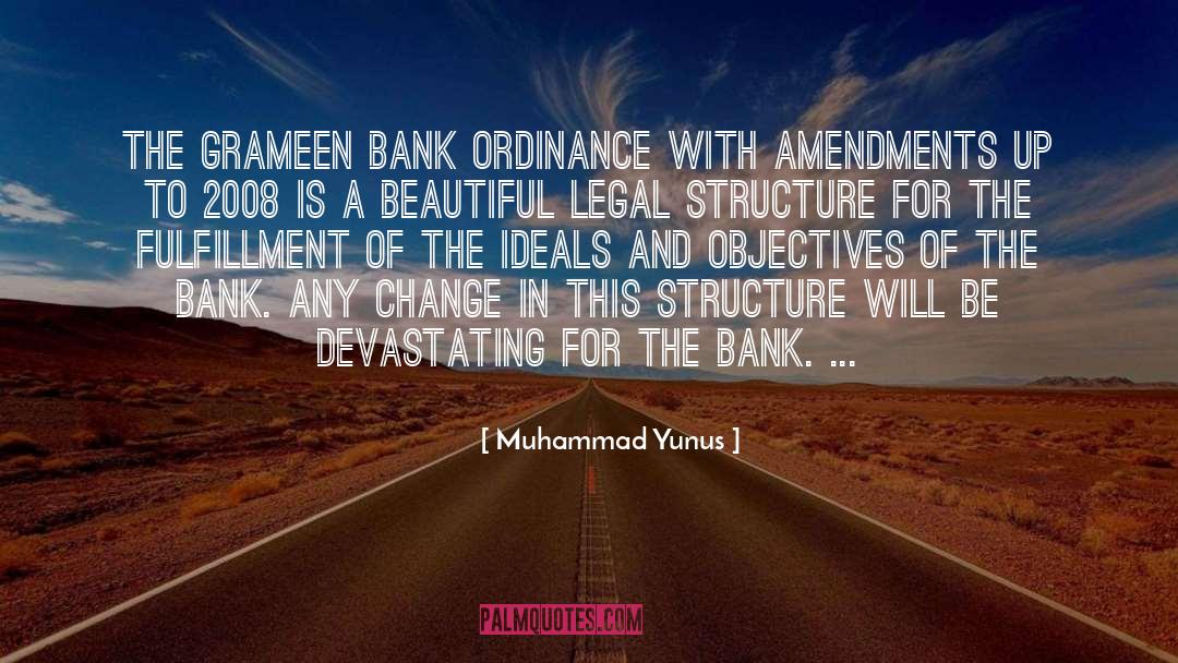 Ordinance quotes by Muhammad Yunus