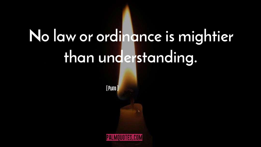 Ordinance quotes by Plato