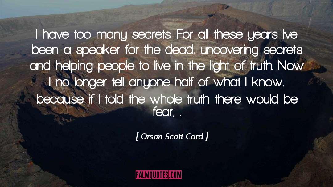 Ordinary Light quotes by Orson Scott Card