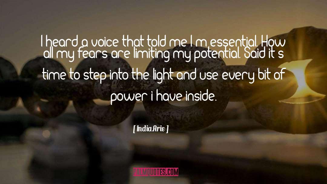 Ordinary Light quotes by India.Arie