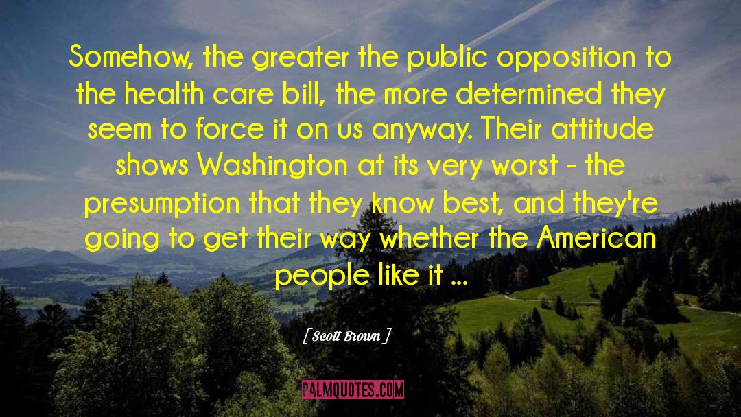 Oregon Health Care quotes by Scott Brown