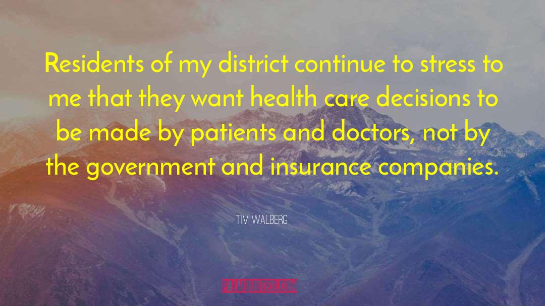 Oregon Health Care quotes by Tim Walberg