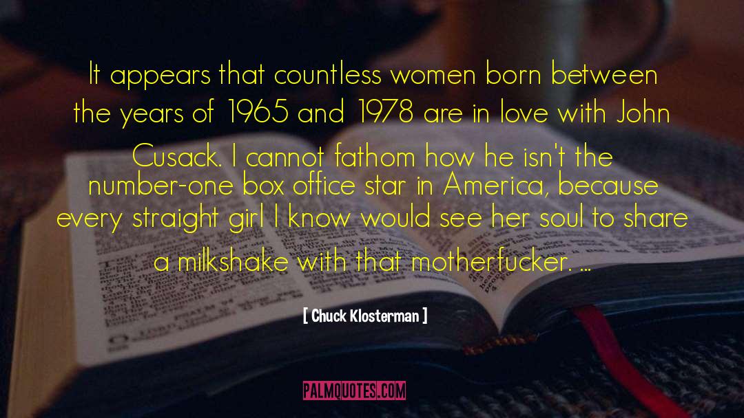 Oreo Milkshake quotes by Chuck Klosterman