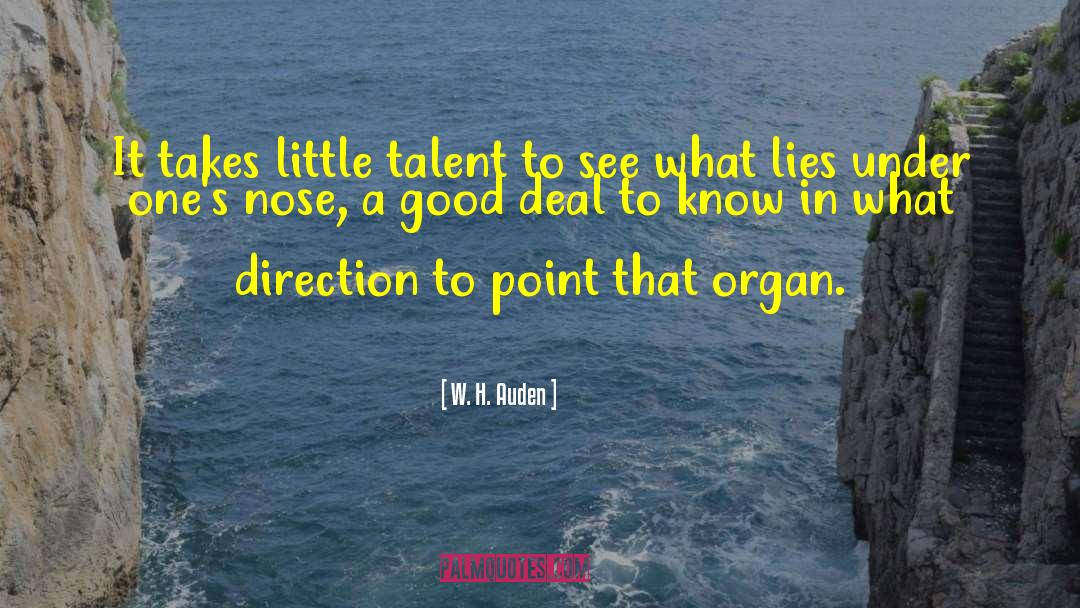 Organ quotes by W. H. Auden