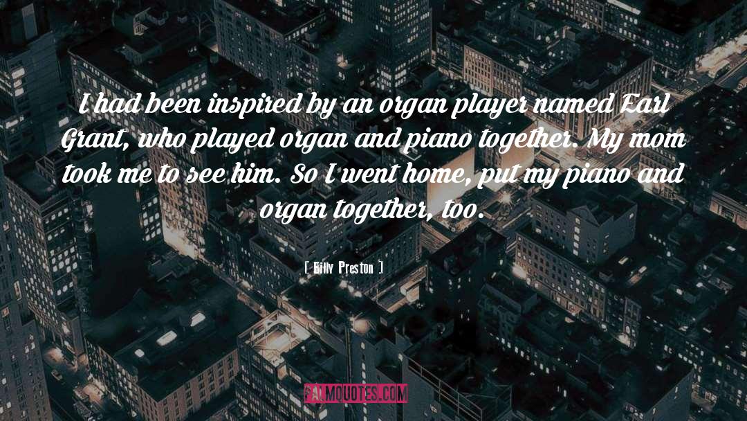 Organ quotes by Billy Preston