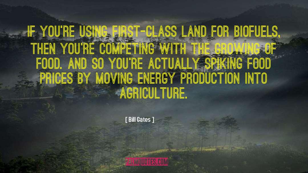 Organic Agriculture quotes by Bill Gates