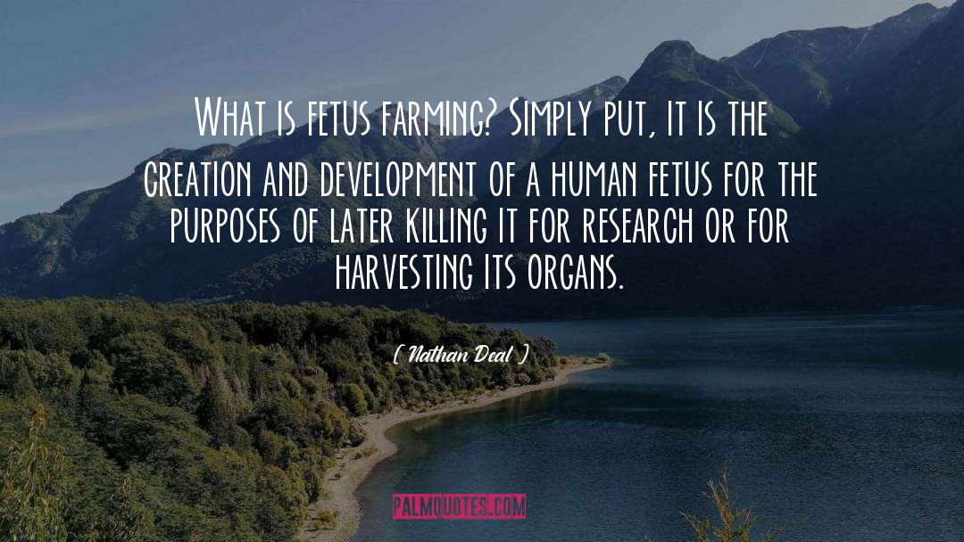 Organic Farming quotes by Nathan Deal