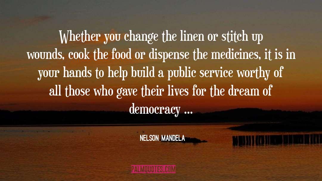 Organic Food quotes by Nelson Mandela