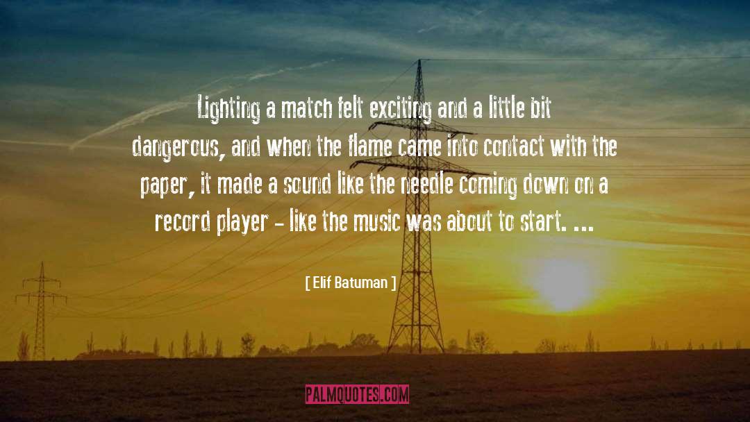 Organic Music quotes by Elif Batuman