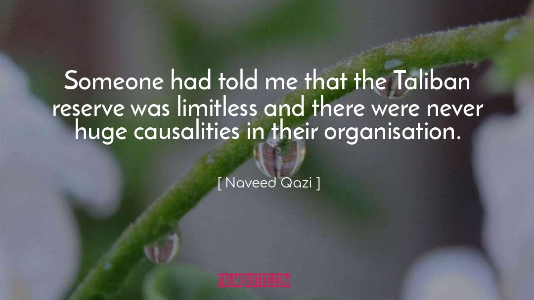 Organisation quotes by Naveed Qazi