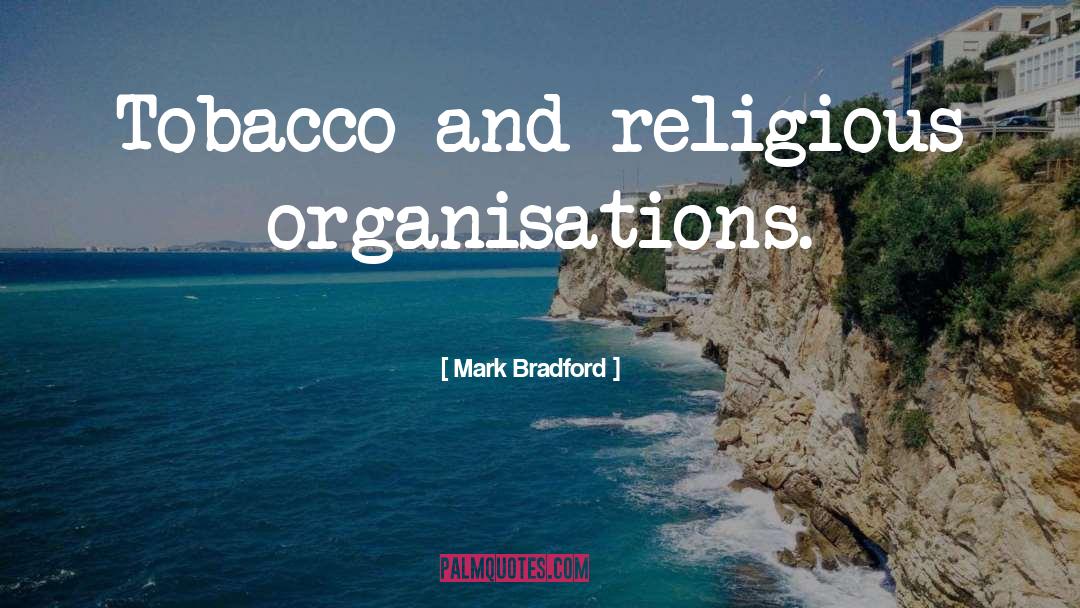 Organisation quotes by Mark Bradford