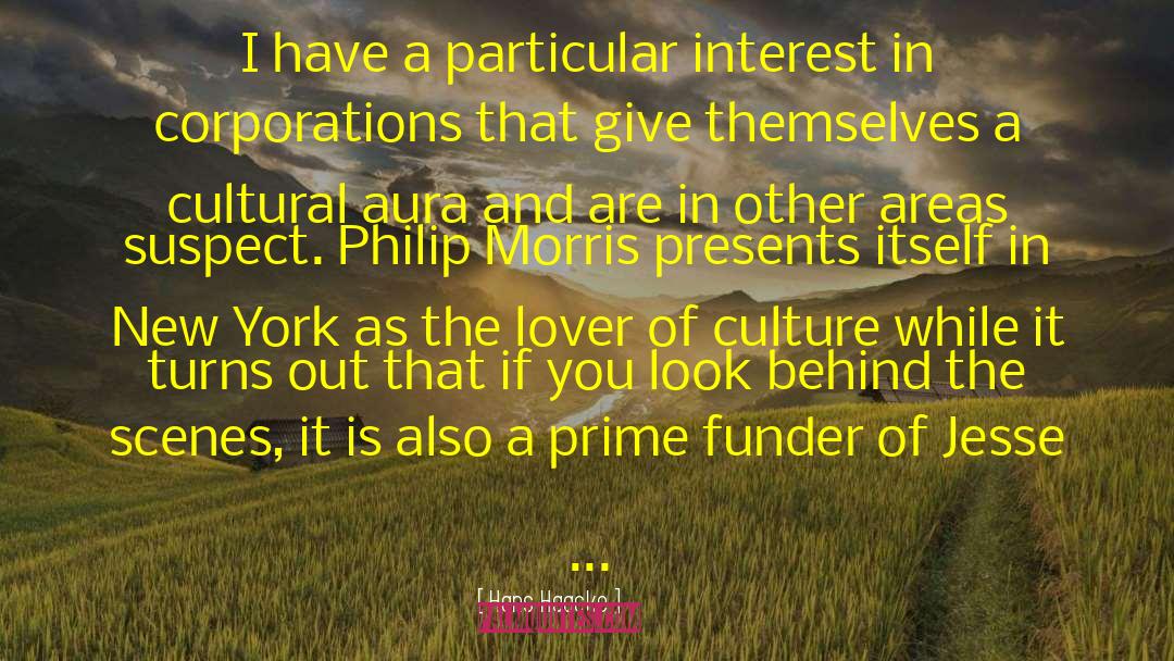 Organisational Culture quotes by Hans Haacke