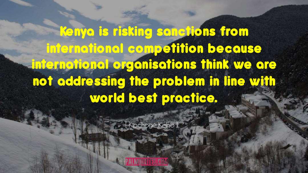 Organisations quotes by Kipchoge Keino