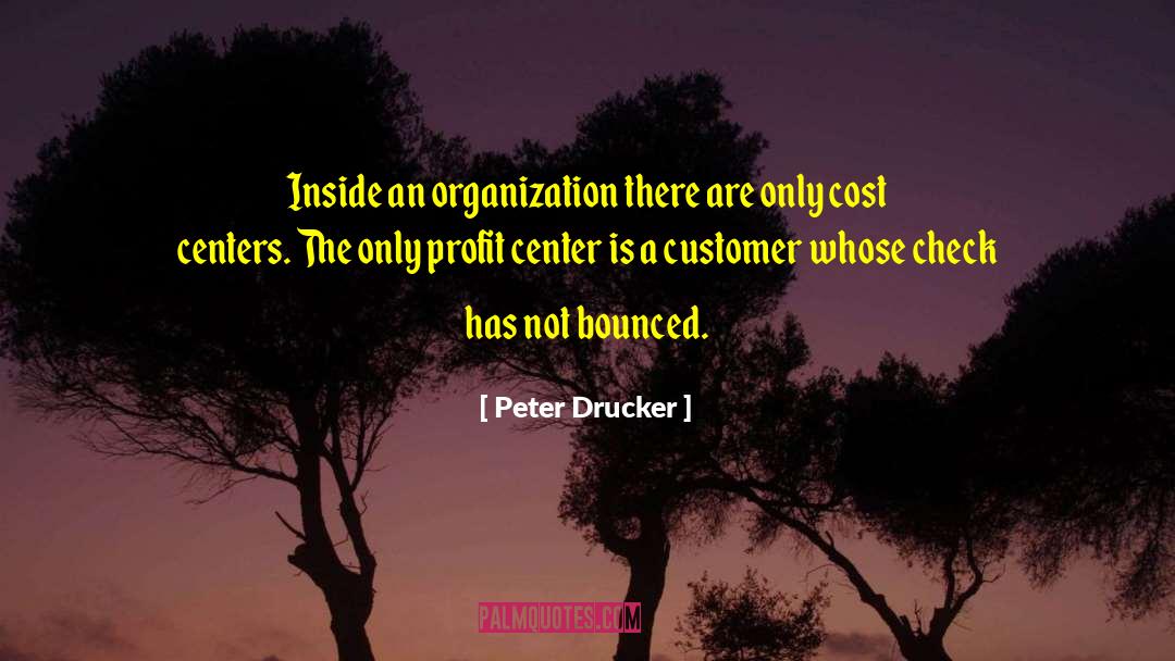 Organization Behavior quotes by Peter Drucker