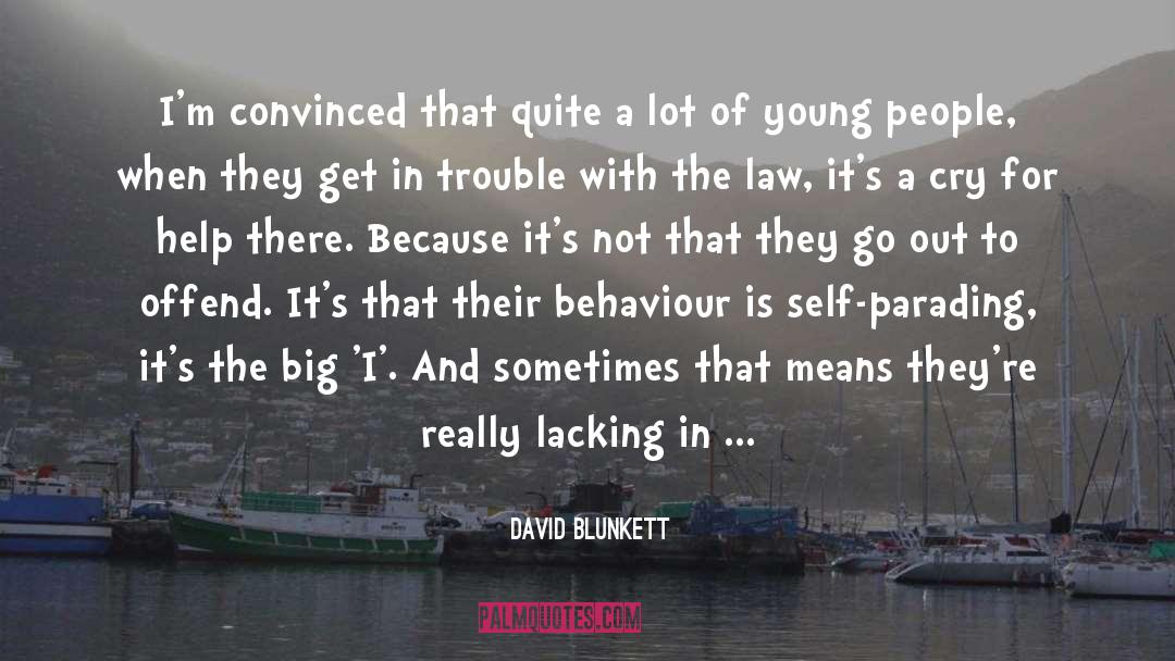 Organizational Behaviour quotes by David Blunkett