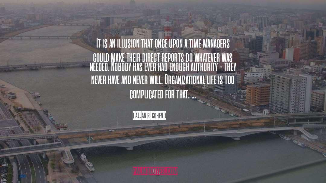 Organizational quotes by Allan R. Cohen