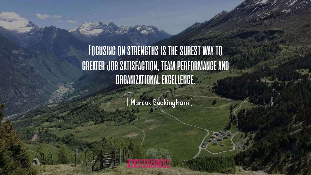 Organizational quotes by Marcus Buckingham