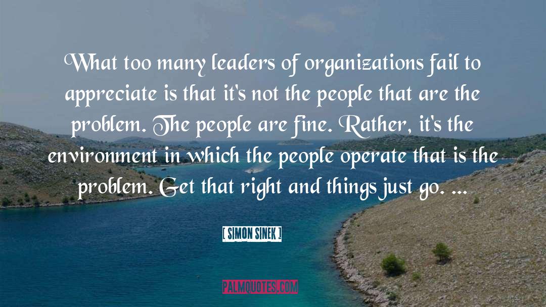 Organizations quotes by Simon Sinek