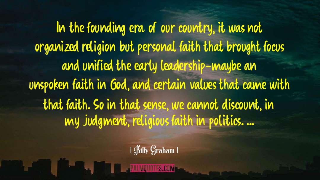 Organized Religion quotes by Billy Graham