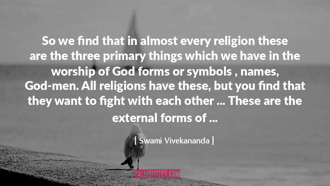 Organizing Things quotes by Swami Vivekananda