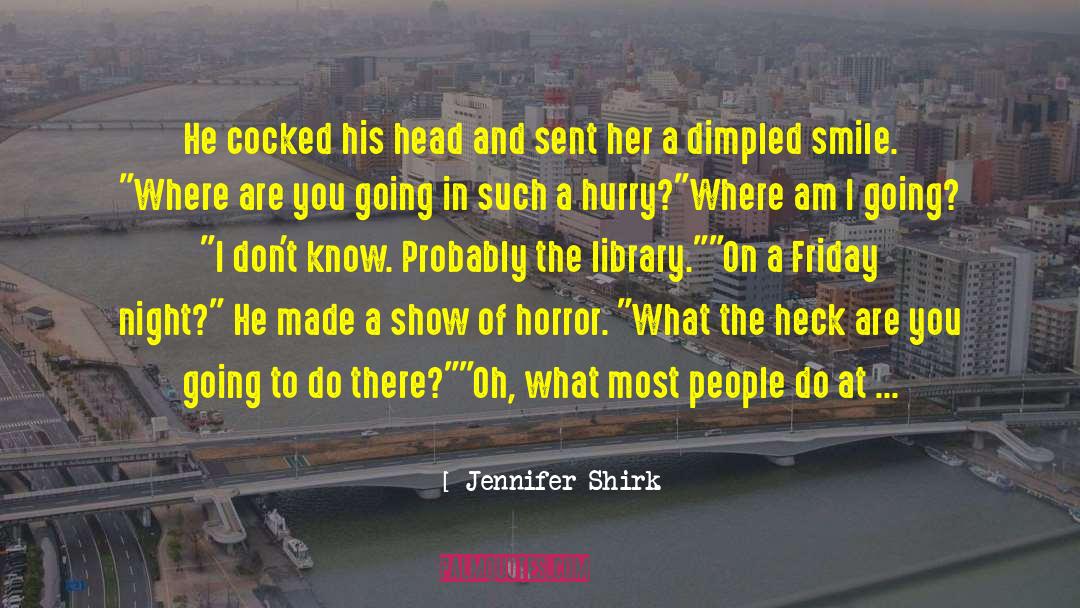 Orgy quotes by Jennifer Shirk