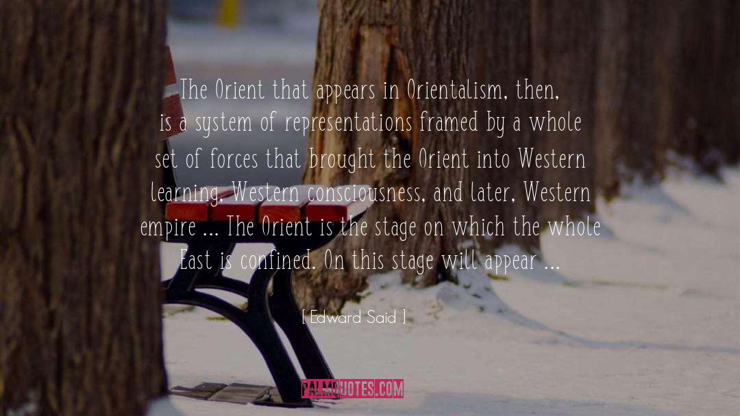 Orient quotes by Edward Said