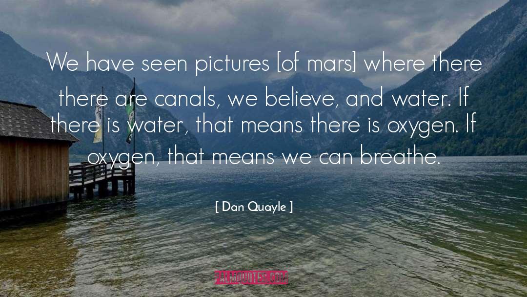 Origin Of Oxygen quotes by Dan Quayle