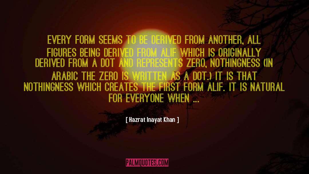 Origin Of Universe quotes by Hazrat Inayat Khan